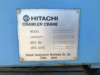Used heavy machinery Hitachi KH180-3 Krane